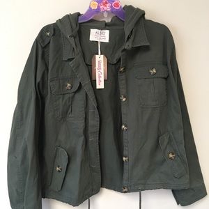 Army Green Lightweight Coat NWT